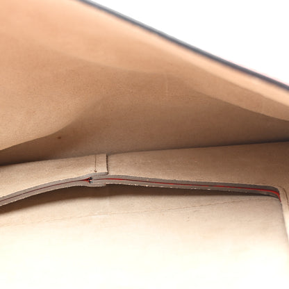 Chloe Calfskin Suede Medium Faye Shoulder Bag Sepia Red 6 of 12