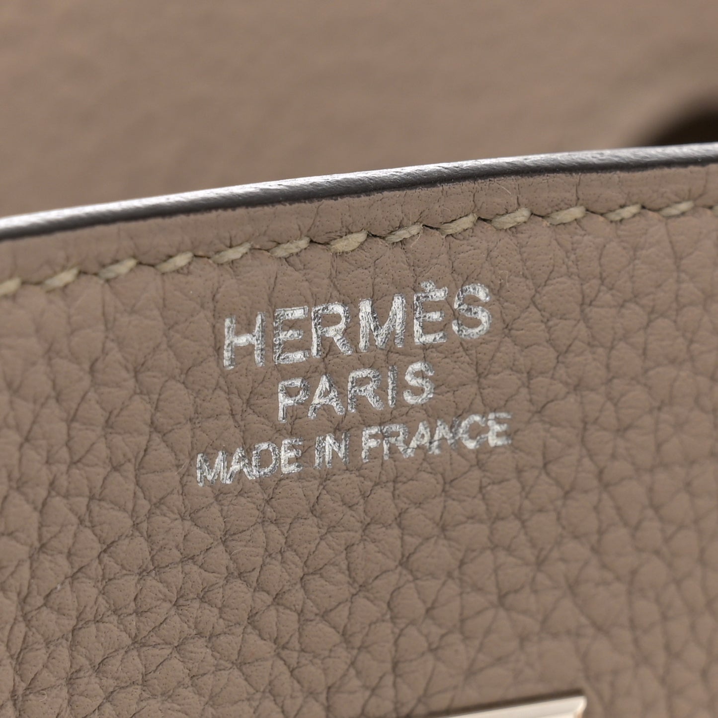 Togo Birkin 30 Gris Tourterelle