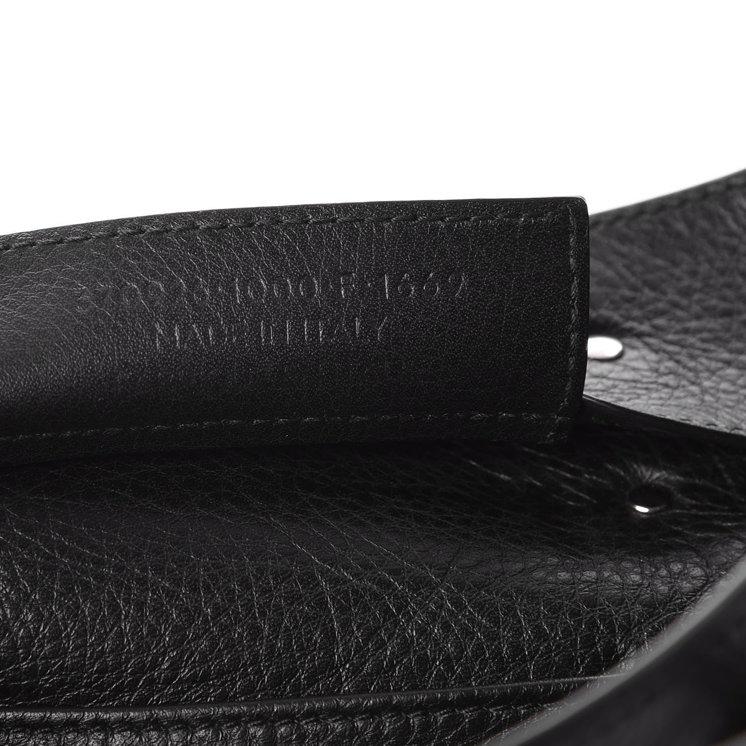 Balenciaga Veau Papier A6 Zip Around Tote Black 7 of 7