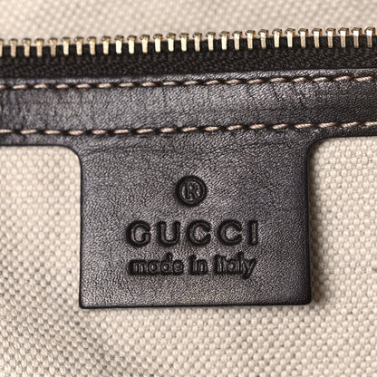 Gucci Monogram Small Lovely Heart Tote Dark Brown 5 of 8