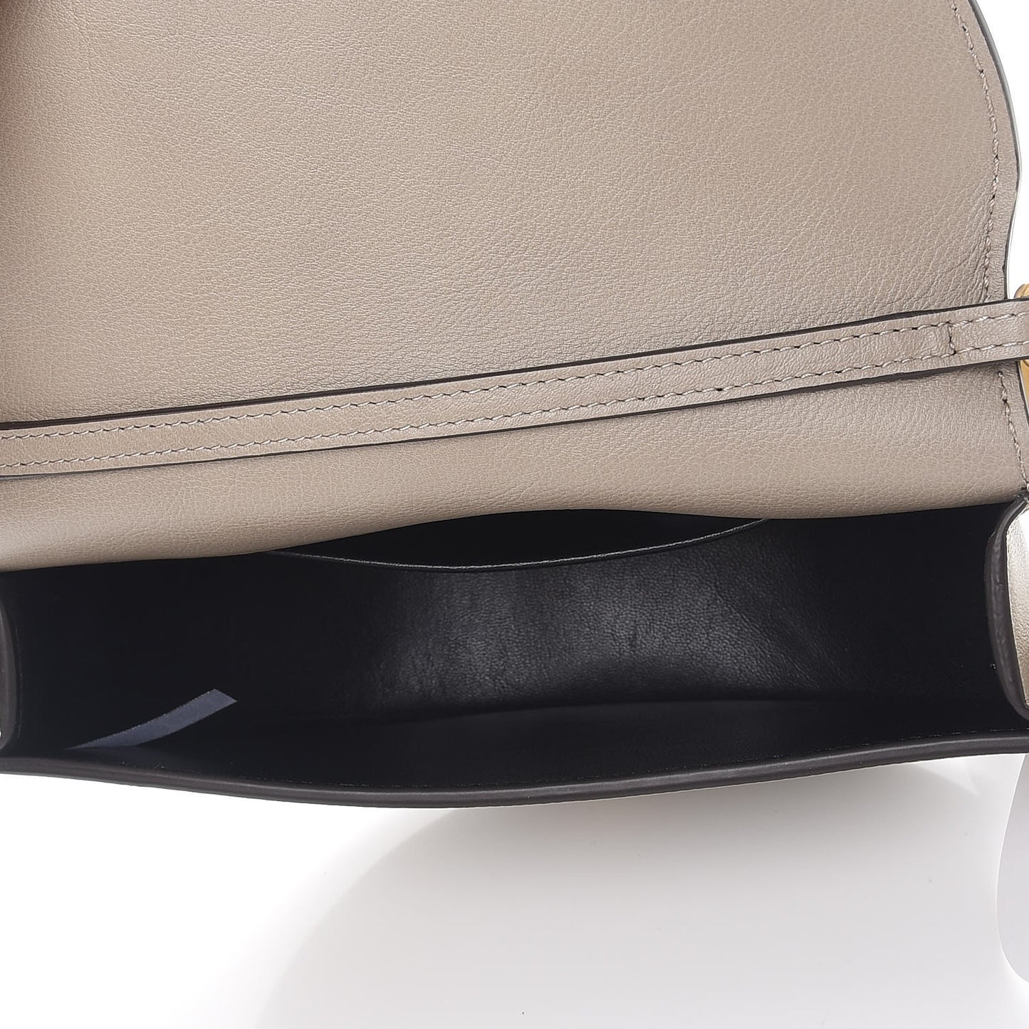 Calfskin Small Nile Bracelet Minaudiere Bag Motty Grey