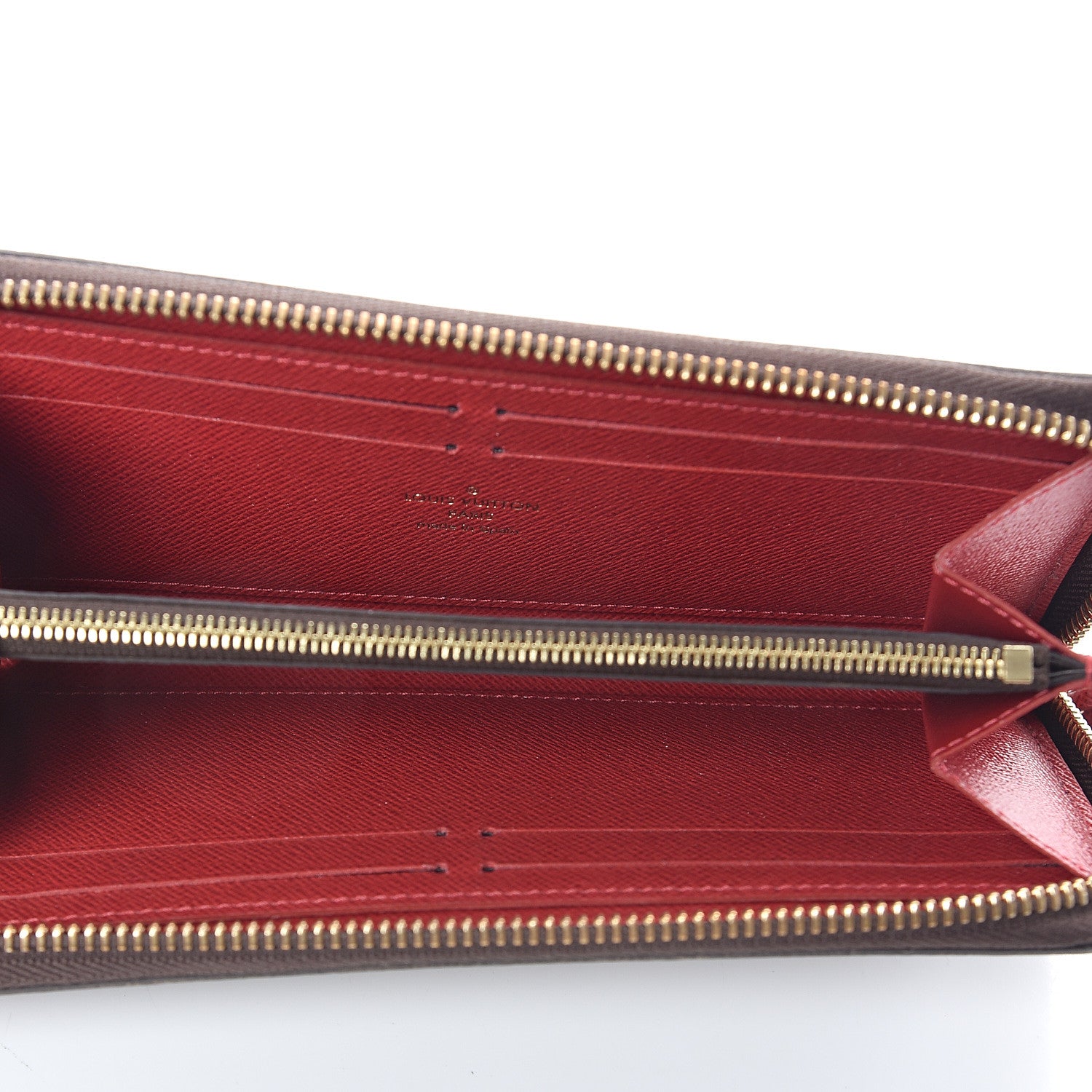 Louis Vuitton Damier Ebene Clemence Wallet 4 of 5