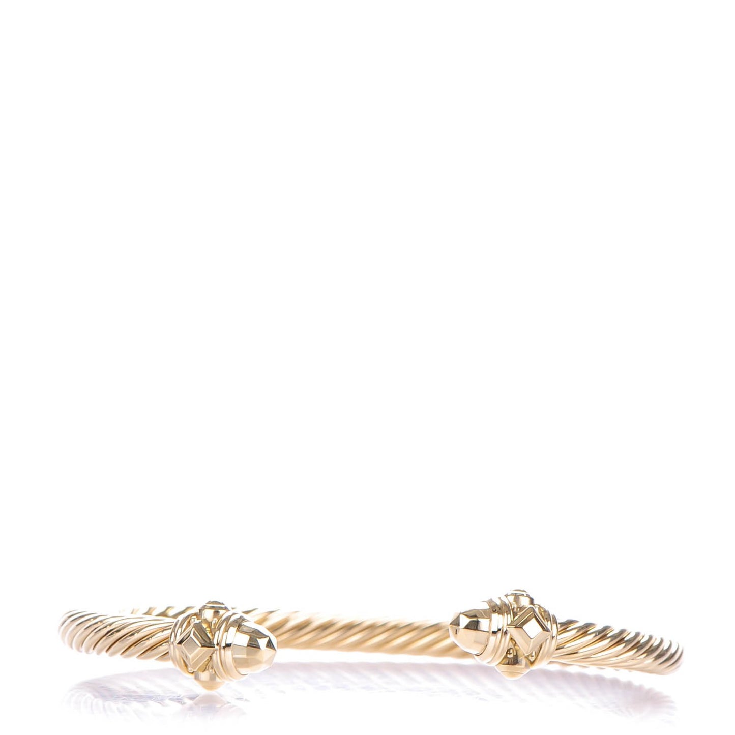 18K Yellow Gold 5mm Cable Renaissance Bracelet