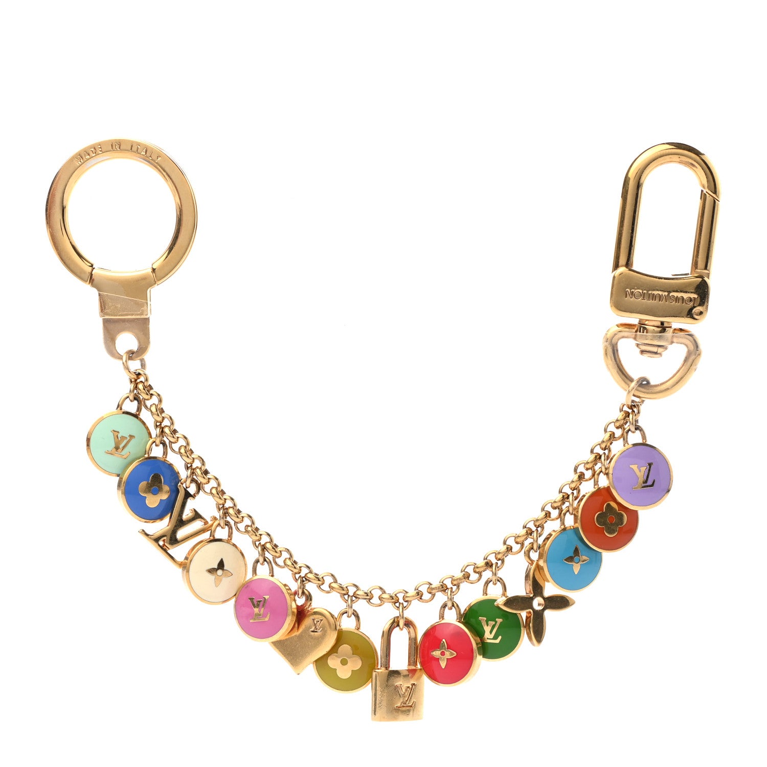 Louis Vuitton Pastilles Key Chain Bag Charm Multicolor 1 of 4