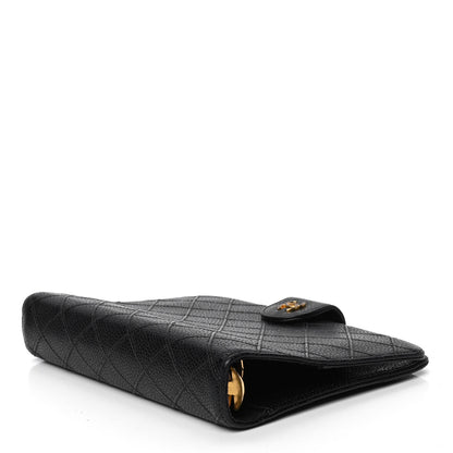 Chanel Caviar Stitched Agenda Cover Black 3 of 6
