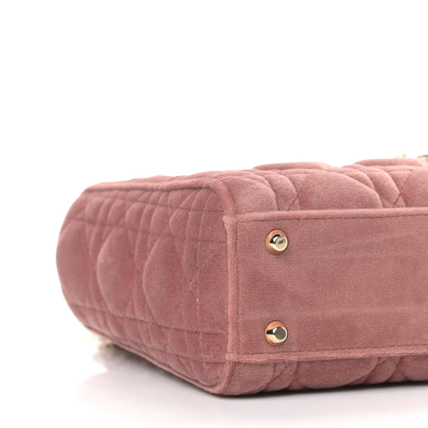 Velvet Mini Lady Dior Pink