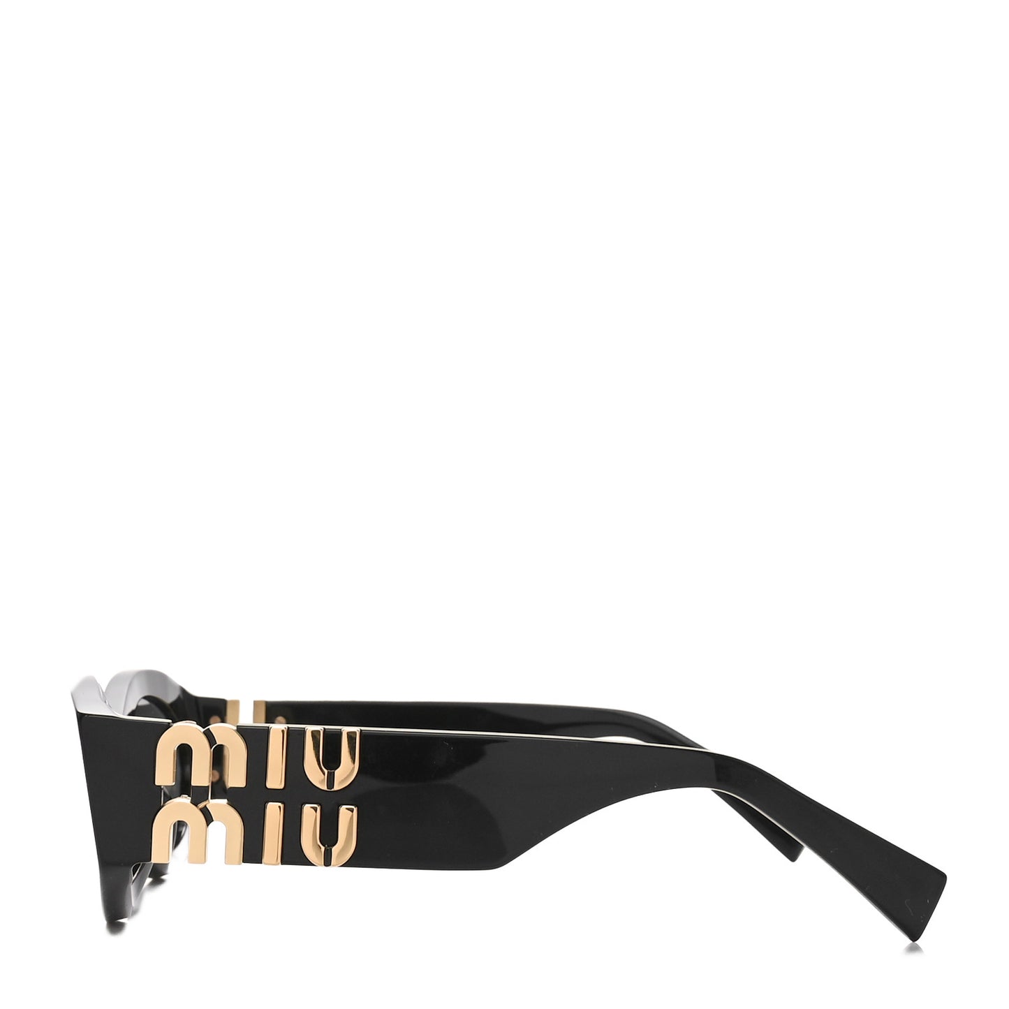 Acetate Oval Glimpse Sunglasses SMU11W Black
