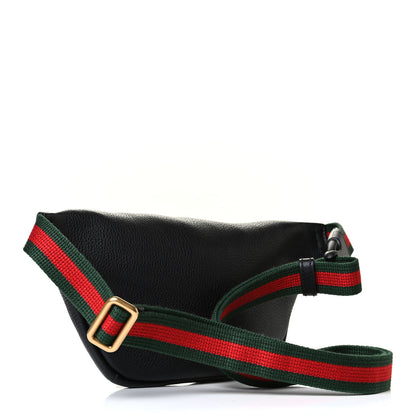 Gucci Grained Calfskin Small Logo Belt Bag Black 2 of 8