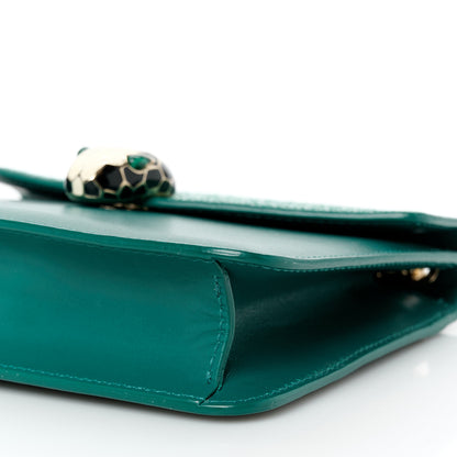 Bulgari Galuchat Calfskin Serpenti Forever Crossbody Bag Green 10 of 10