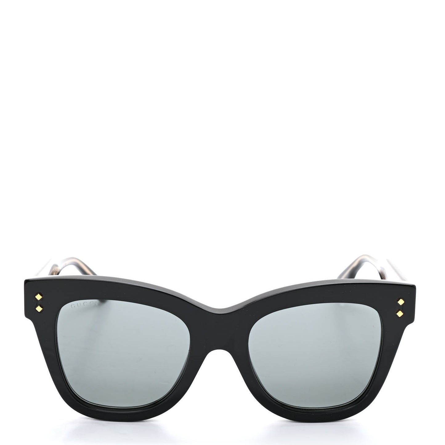 Acetate Square Frame Sunglasses GG1082S Black