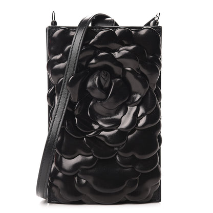 Valentino Garavani Nappa Atelier 03 Rose Edition Messenger Bag Black 1 of 10