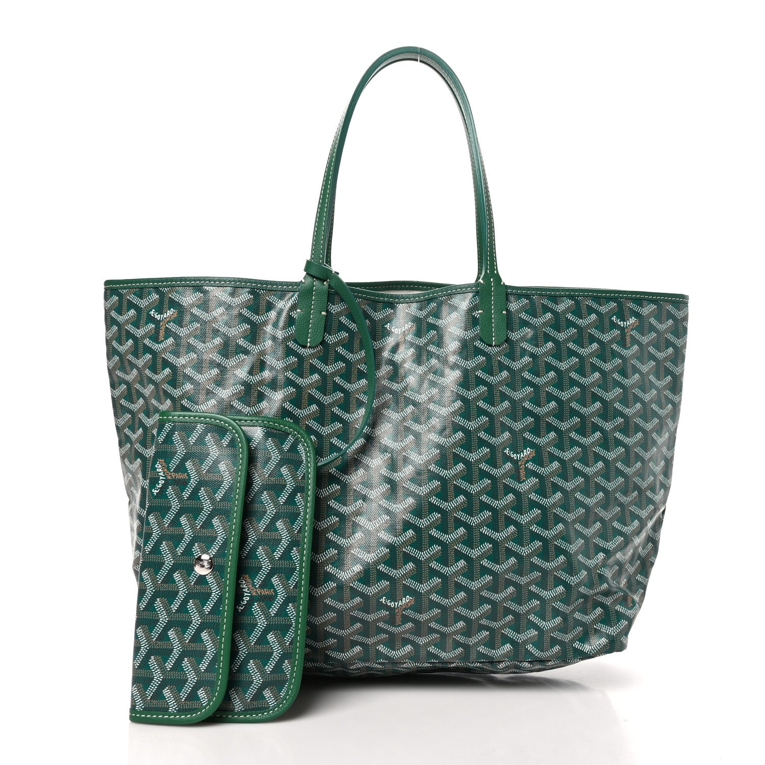 Goyard Goyardine Saint Louis PM Green 3 of 11
