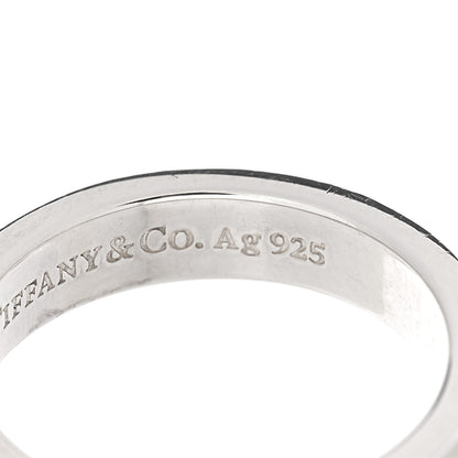 Tiffany Sterling Silver Narrow Atlas Ring 49 4.75 5 of 6