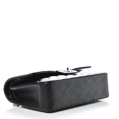 Chanel Caviar Quilted Medium Double Flap Black 4 of 9