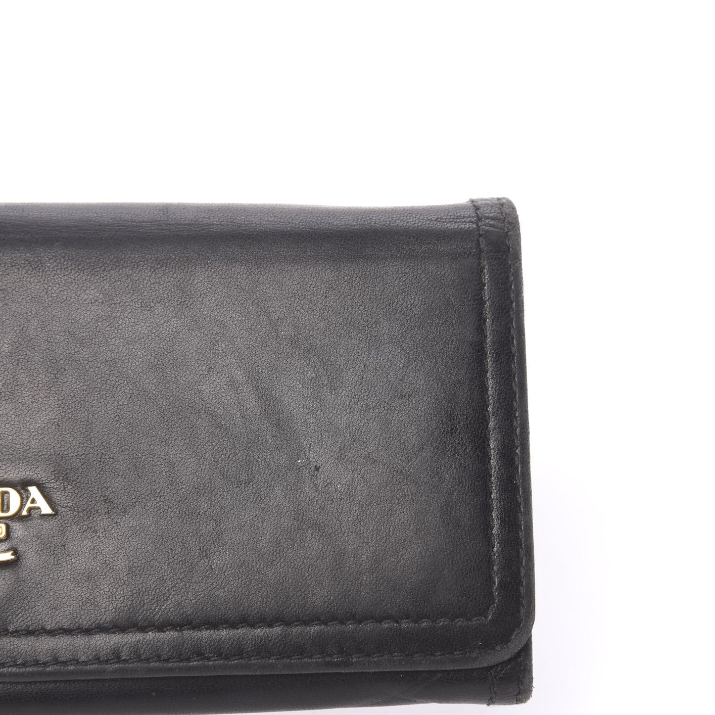 Vitello Phenix Continental Flap Wallet Black
