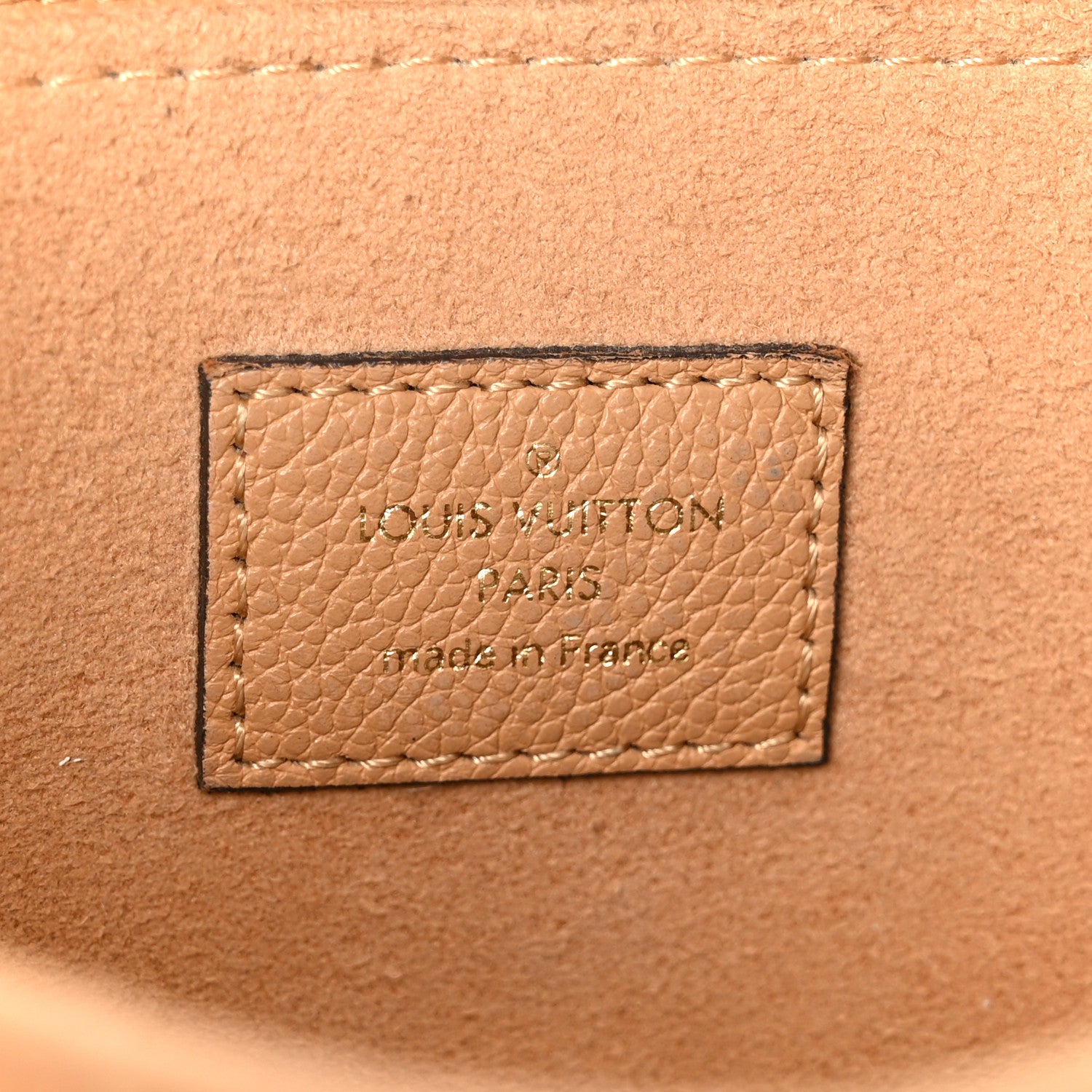 Louis Vuitton Empreinte Monogram Giant Pochette Metis Arizona Beige 6 of 19