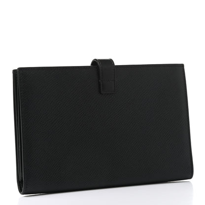 Celine Grained Calfskin Large Multifunction Strap Wallet Black 3 of 7