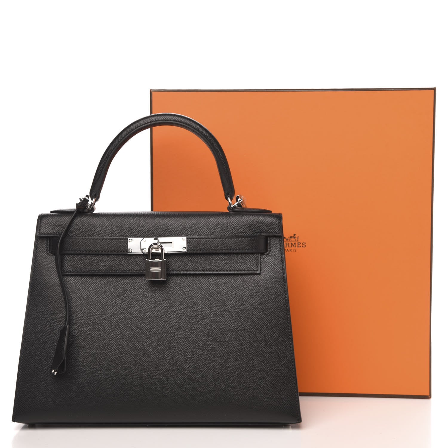 Hermes Epsom Kelly Sellier 28 Black 10 of 10