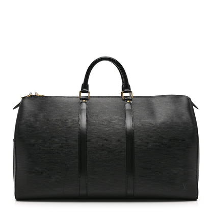 Louis Vuitton Epi Keepall 50 Black 1 of 11
