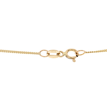 Tiffany 14K Yellow Gold Seashell Pendant Necklace 5 of 6