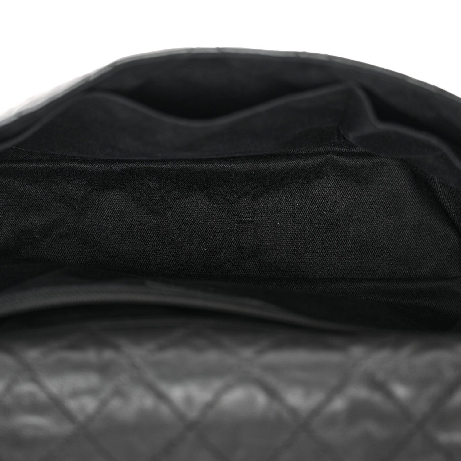 Chanel Calfskin Quilted Jumbo Easy Reissue Messenger Flap Black 5 of 12
