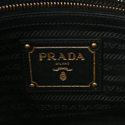 Prada Tessuto Nylon Gaufre Shopping Satchel Black 6 of 9