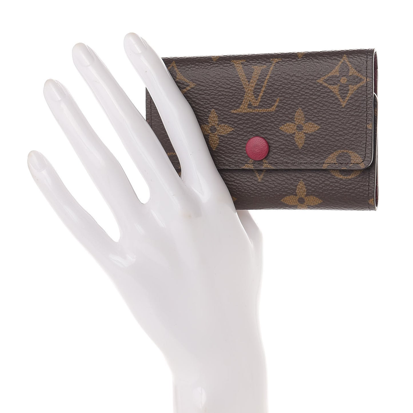 Monogram 6 Key Multicles Holder Fuchsia