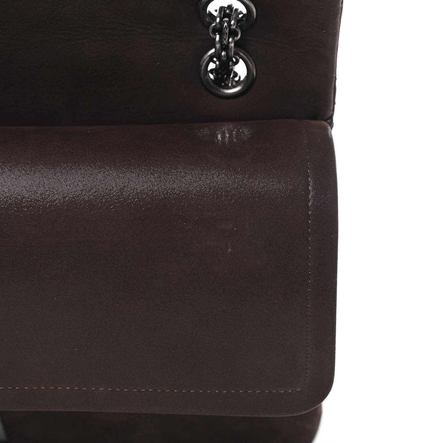 Iridescent Calfskin Quilted 2.55 Reissue 227 Flap Brown