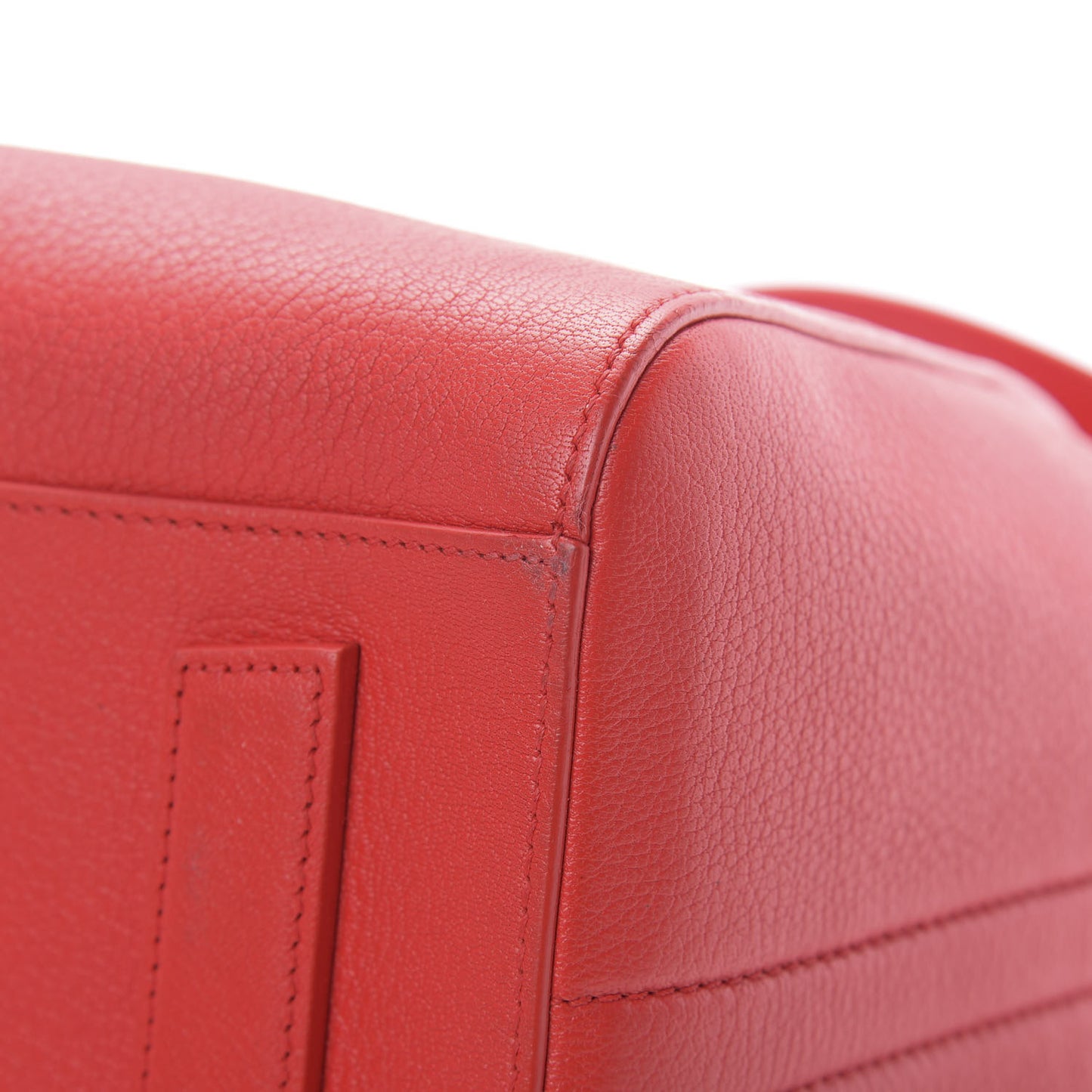 Sugar Goatskin Small Antigona Red