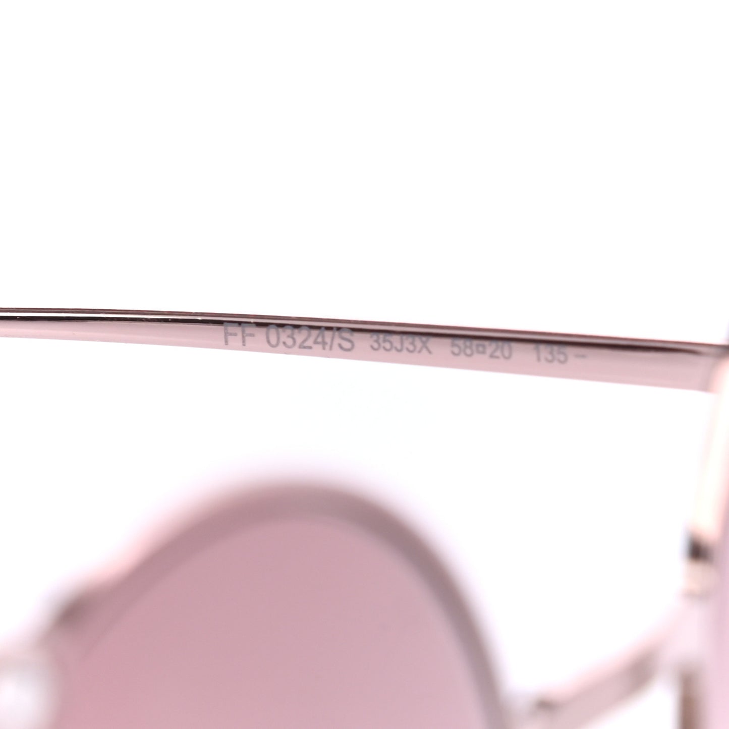 Crystal Sunglasses FF 0324/S Rose Gold