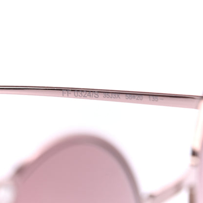 Fendi Crystal Sunglasses FF 0324/S Rose Gold 5 of 6