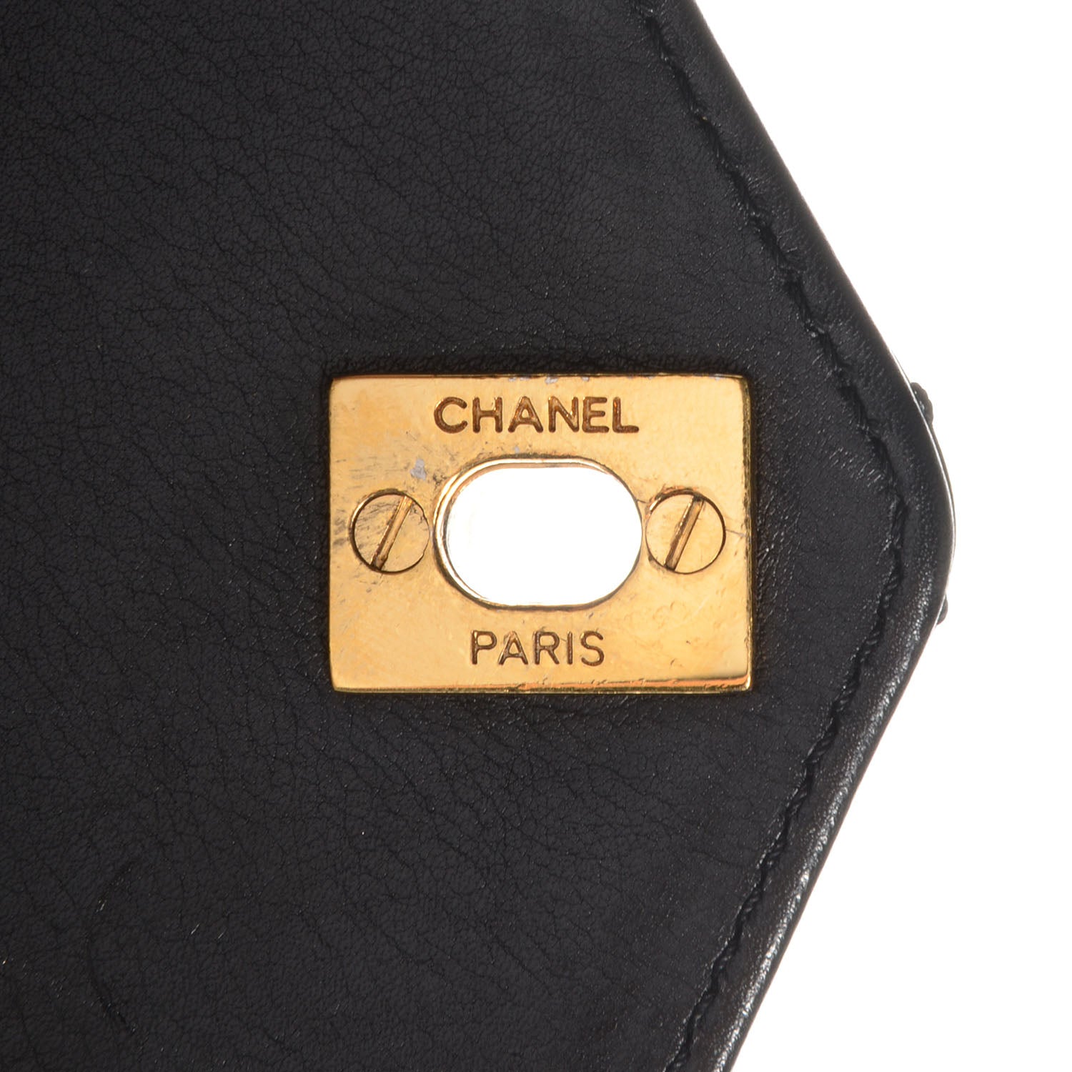 Chanel Lambskin Shoulder Flap Bag Black 8 of 8