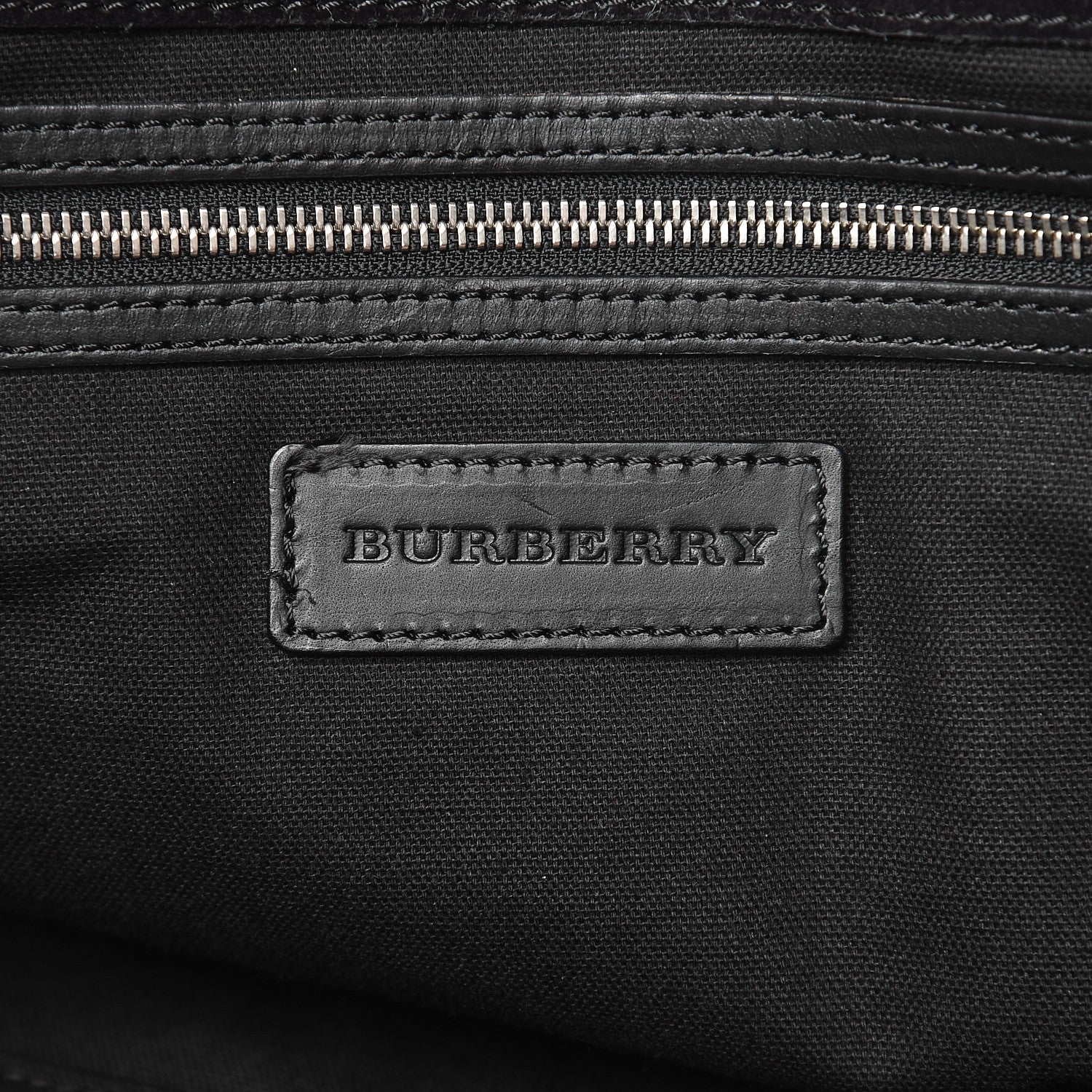Burberry Brit Blanket Medium Lauriston Tote Dark Grey 7 of 8
