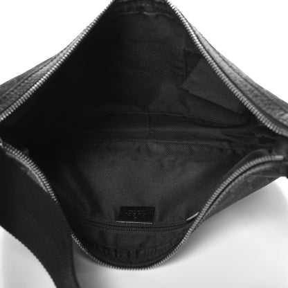 Gucci Monogram Medium Half Moon Hobo Black 5 of 7