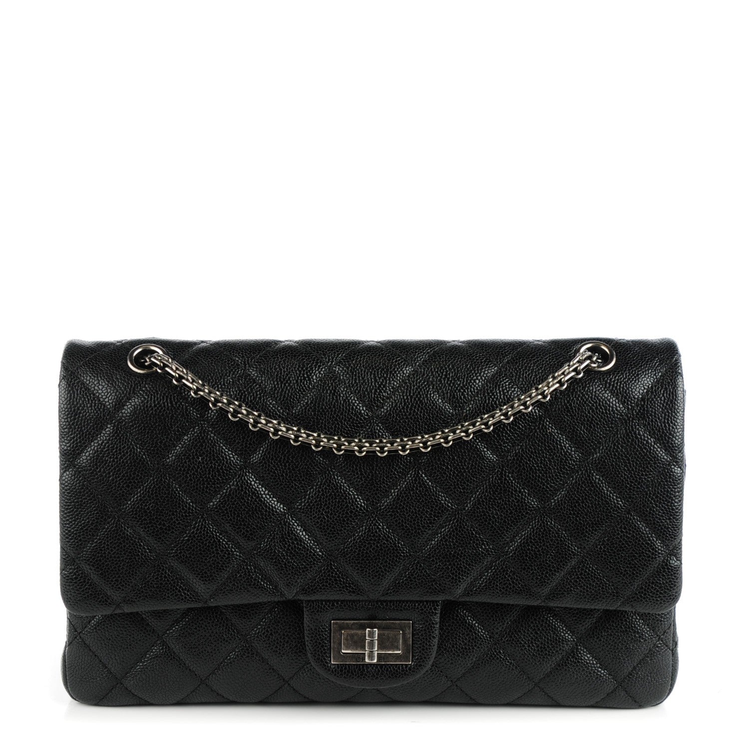 Chanel Caviar Quilted 2.55 Reissue 227 Flap Black 1 of 8