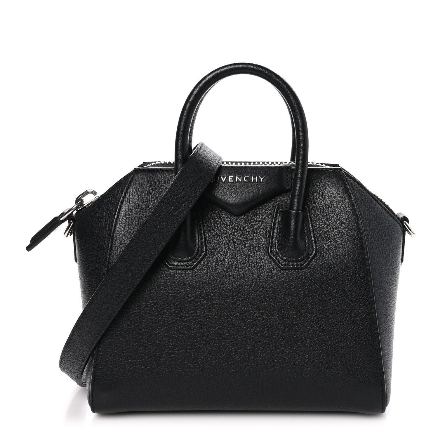 Givenchy Sugar Goatskin Mini Antigona Black 1 of 10