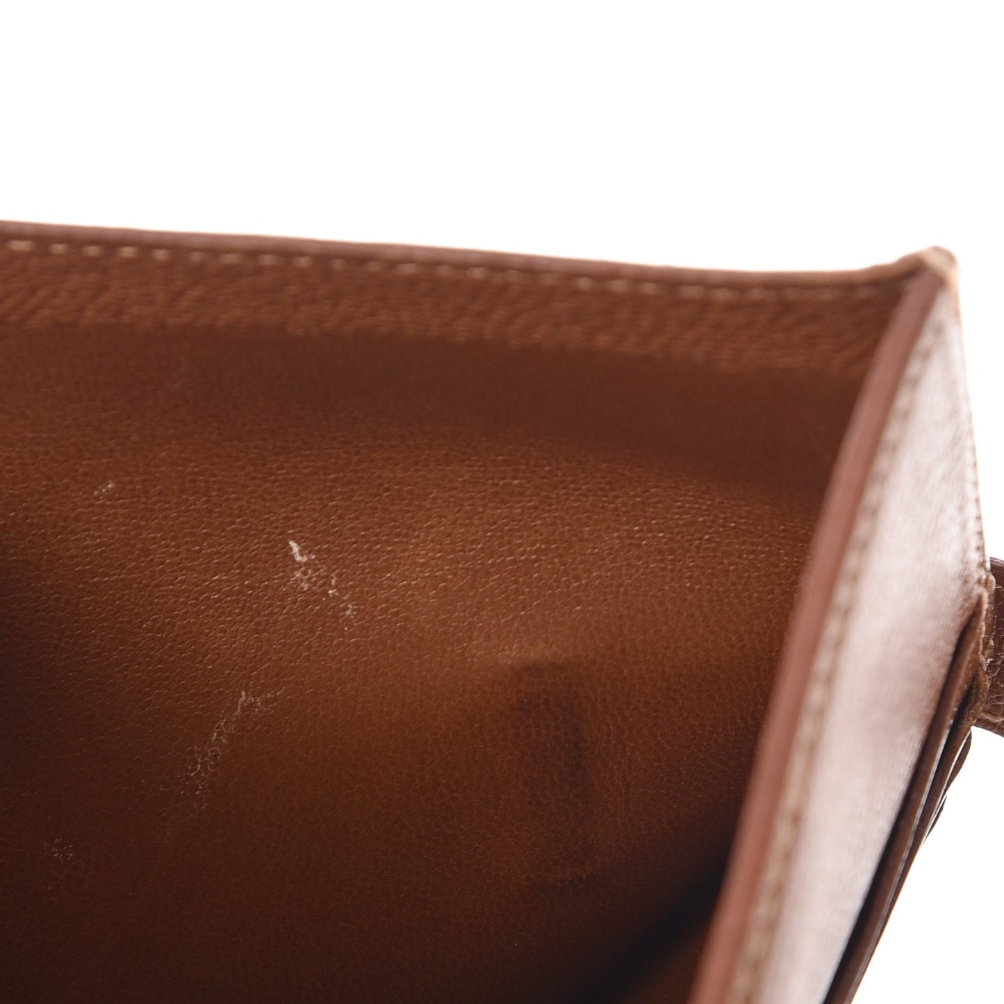 Chevre Mysore Bearn Compact Wallet Gold