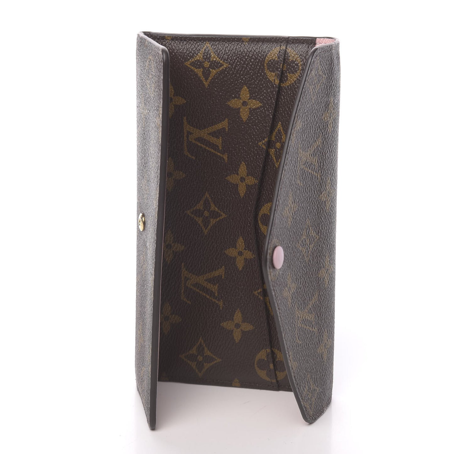 Monogram Josephine Wallet Rose Ballerine