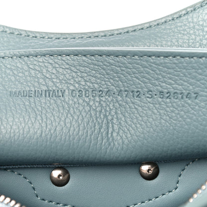 Balenciaga Grained Calfskin Neo Classic Silver Hardware Mini City Blue Grey 7 of 10