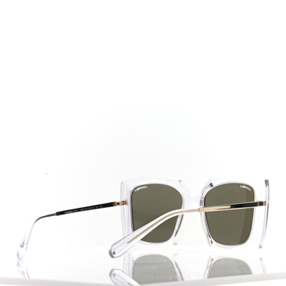 Chanel 18K White Gold Mirror Square Sunglasses 6051 Gold 4 of 7