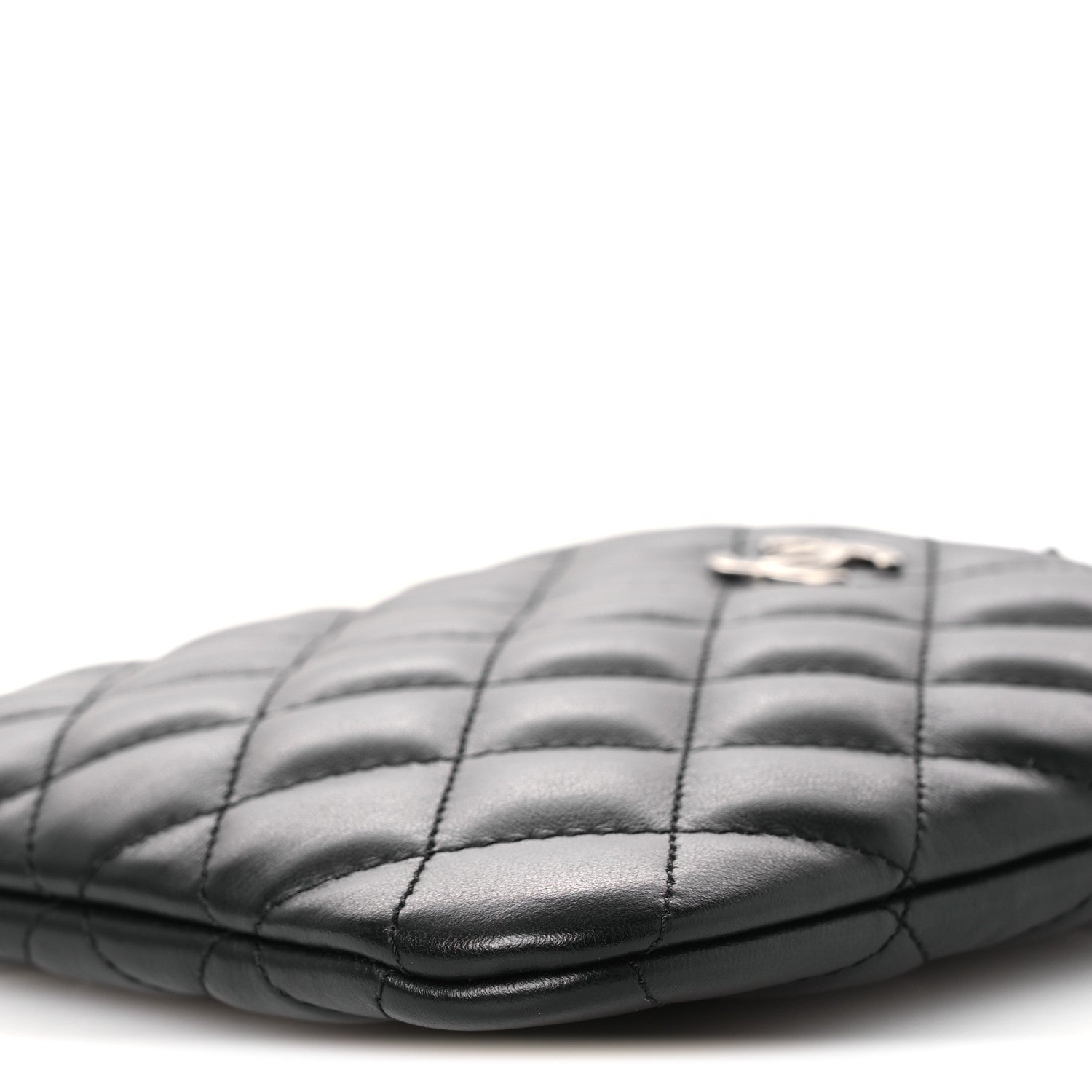Chanel Lambskin Quilted Crossbody Bag Black 11 of 12