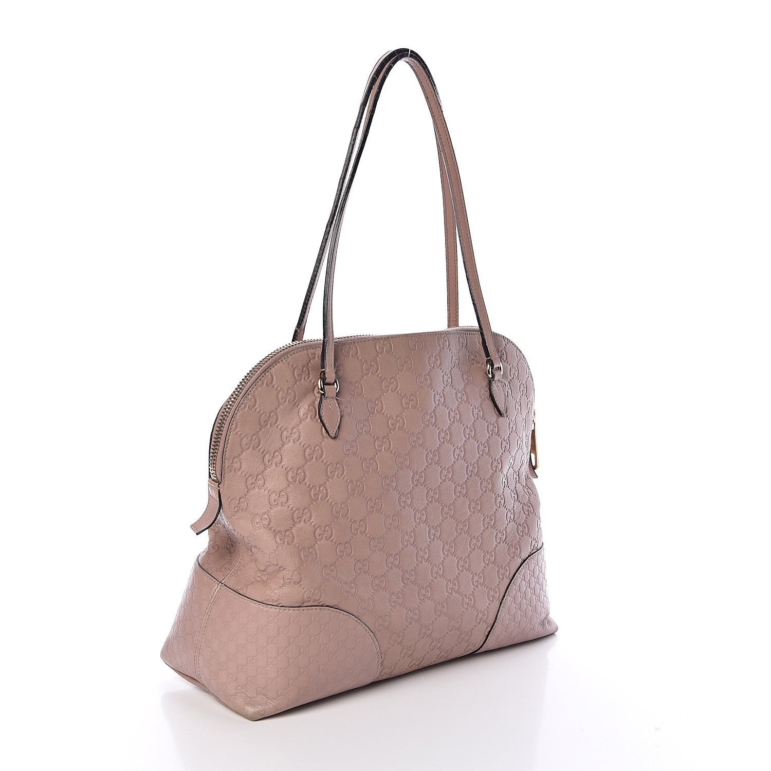 Gucci Guccissima Medium Bree Shoulder Bag Light Pink 3 of 16
