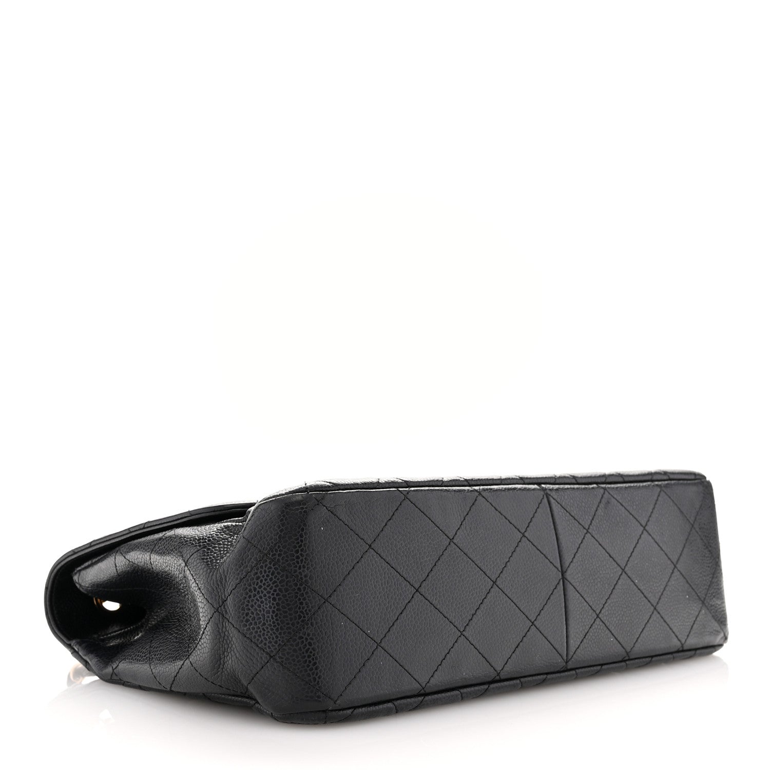 Chanel Caviar Quilted Jumbo Single Flap Black 4 of 10