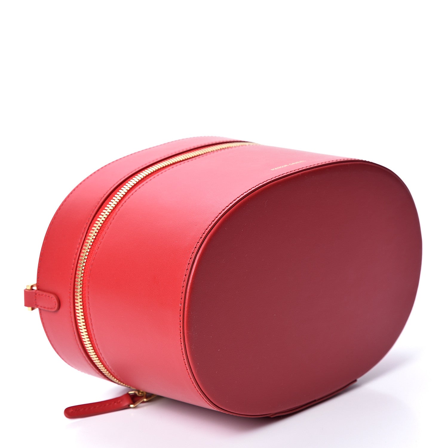Mansur Gavriel Calfskin Train Case Crossbody Flamma 3 of 8