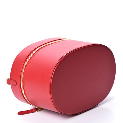 Mansur Gavriel Calfskin Train Case Crossbody Flamma 3 of 8