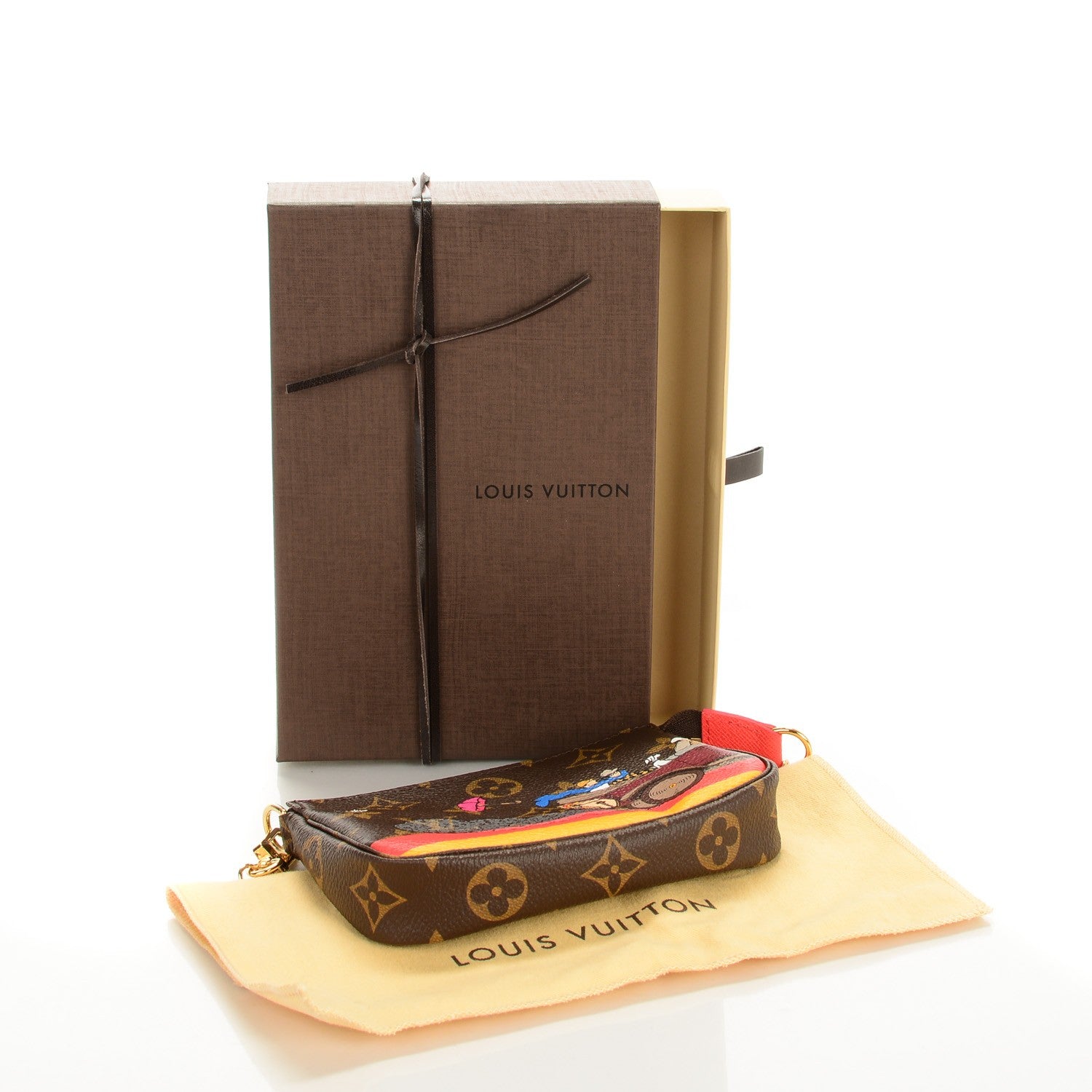Louis Vuitton Monogram 2015 Christmas Animation Mini Pochette Accessories 4 of 7
