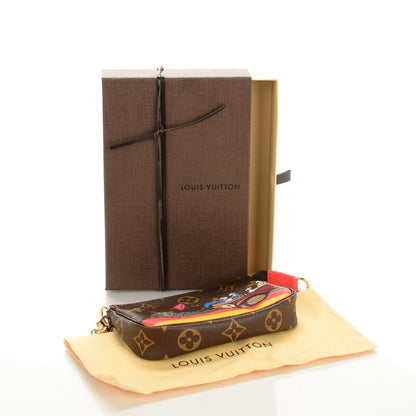 Louis Vuitton Monogram 2015 Christmas Animation Mini Pochette Accessories 4 of 7