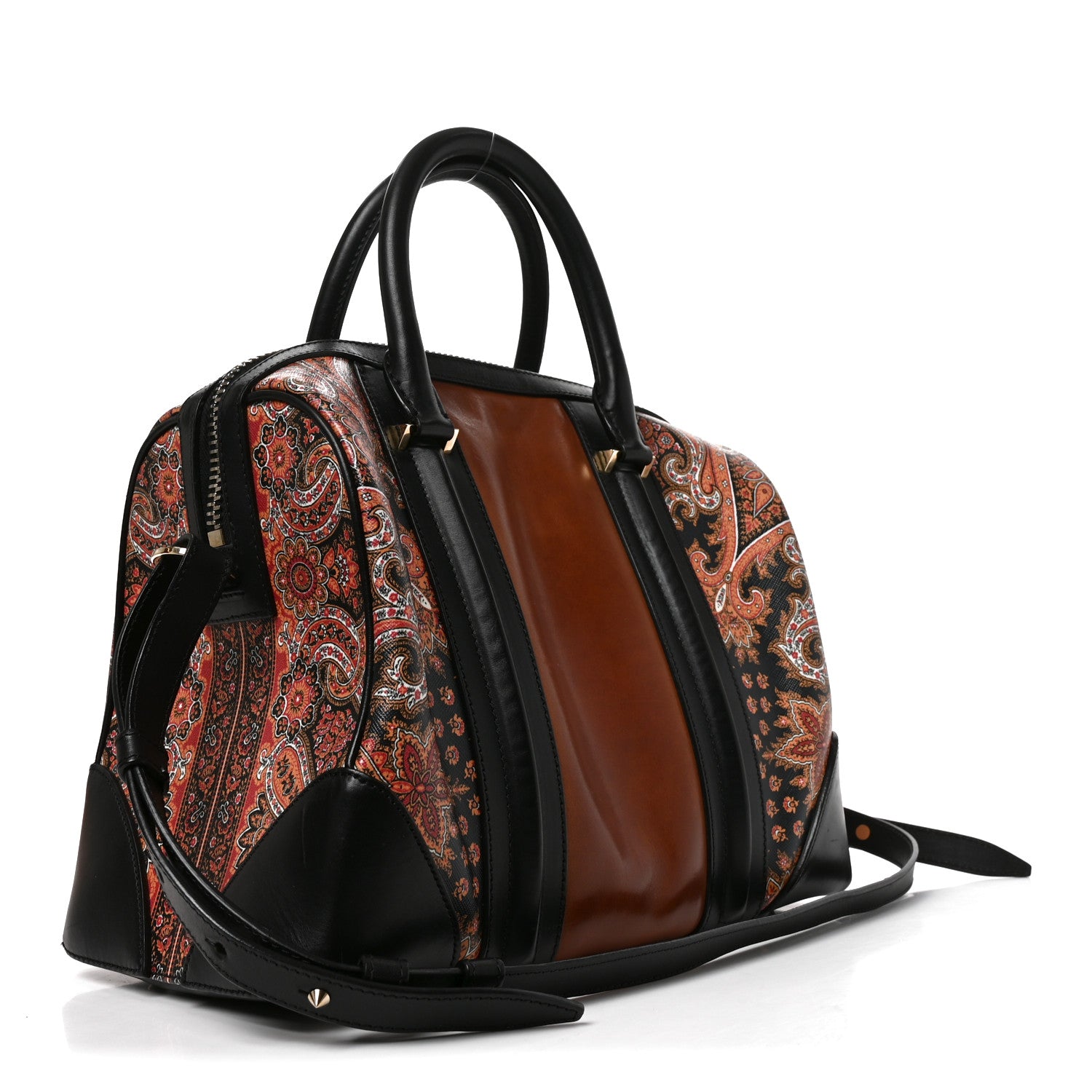 Givenchy Calfskin Paisley Print Medium Lucrezia Multicolor 3 of 10