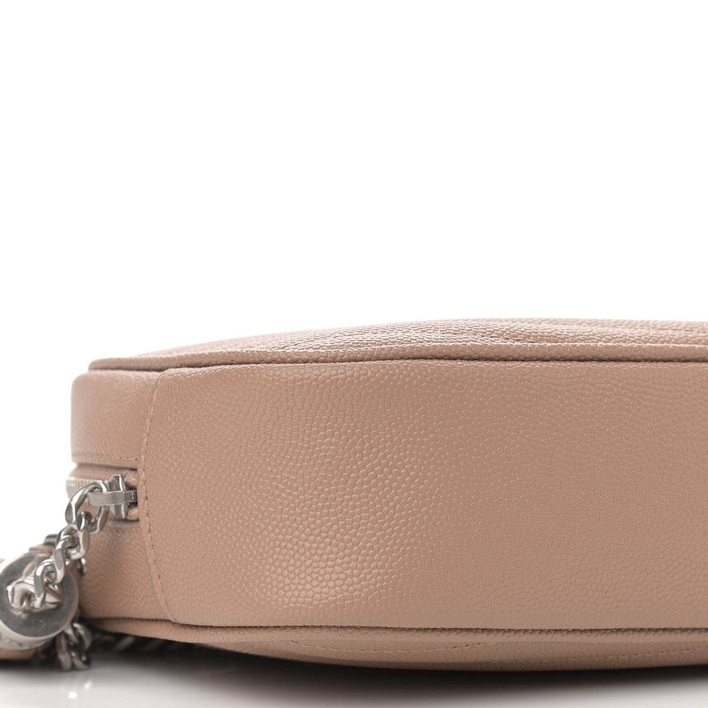 Grain De Poudre Matelasse Monogram Mini Lou Camera Bag Dark Beige