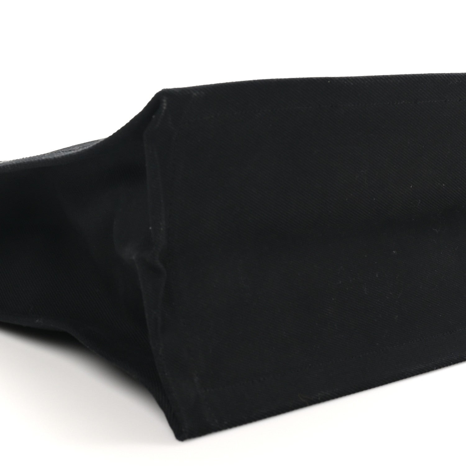Saint Laurent Linen Calfskin Rive Gauche Tote Black 8 of 9